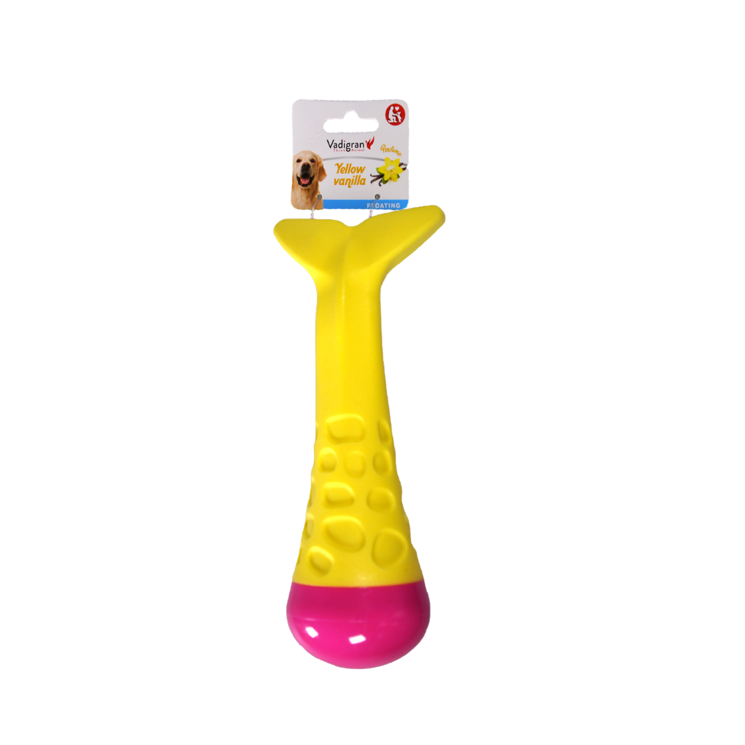 Jouet poisson jaune flottant 25cm