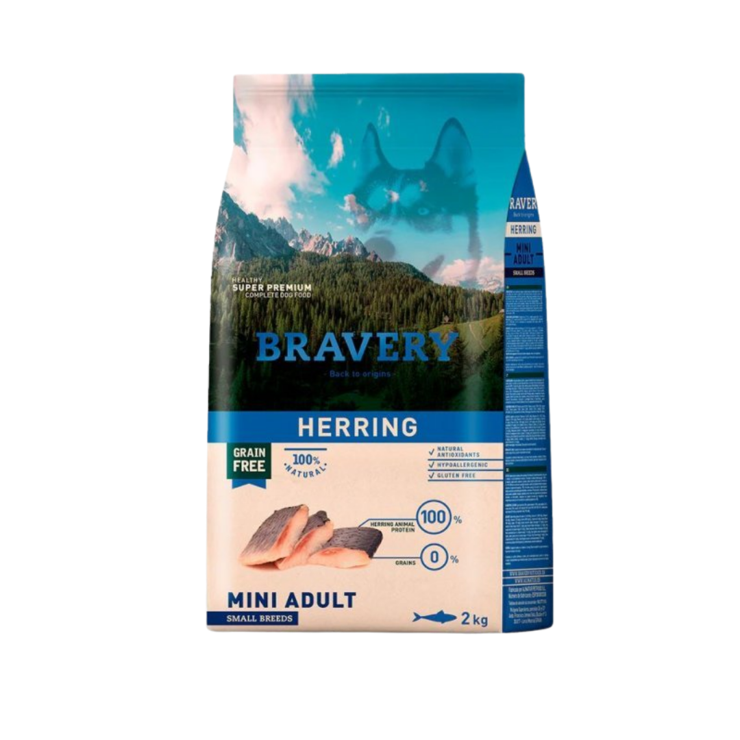 Bravery Hareng Mini Adulte 2kg