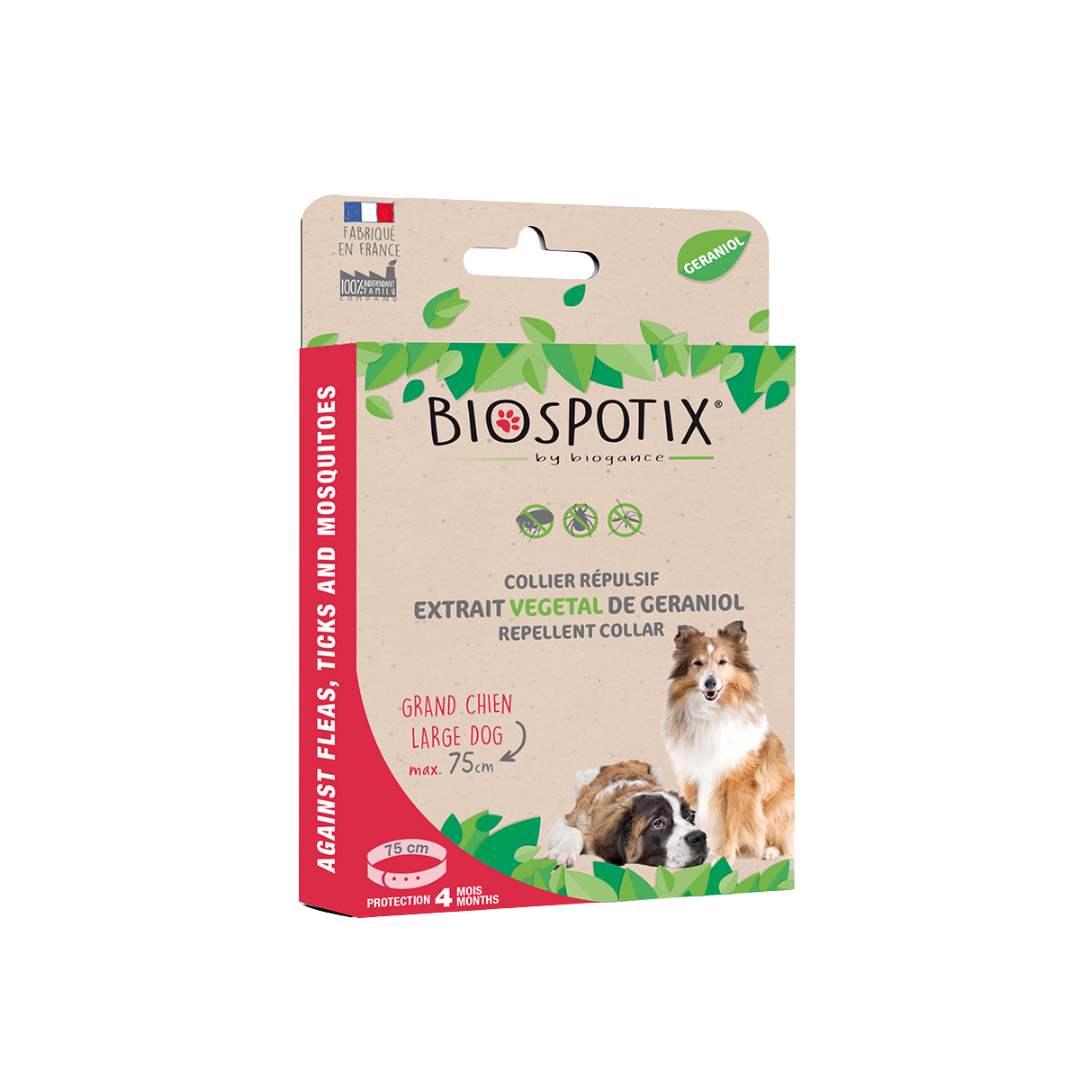 Collier répulsif grand Chien Biospotix