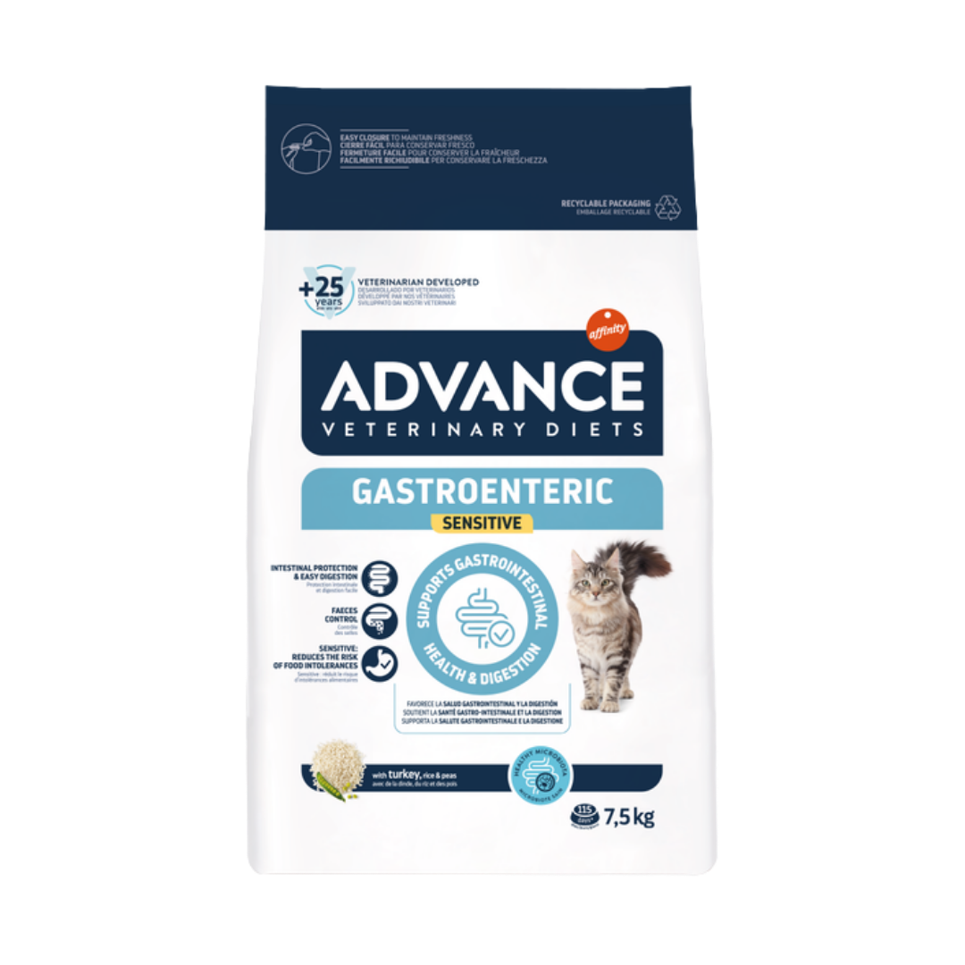 Advance Gastroenteric Sensitive Chat 7,5kg