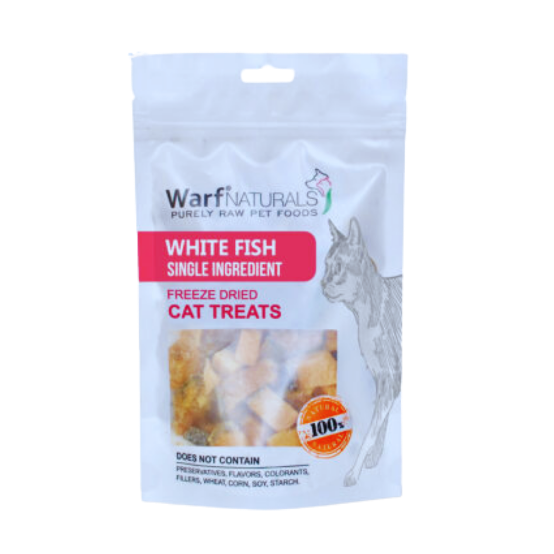 Warf Naturals Friandise Lyophilisé Chat Truite 40g
