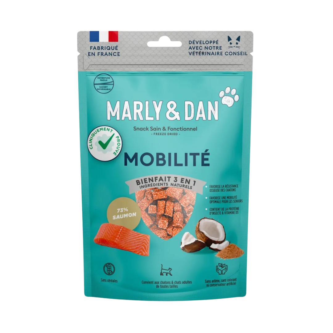 Marly&Dan Friandises Mobilité pour chat 40g