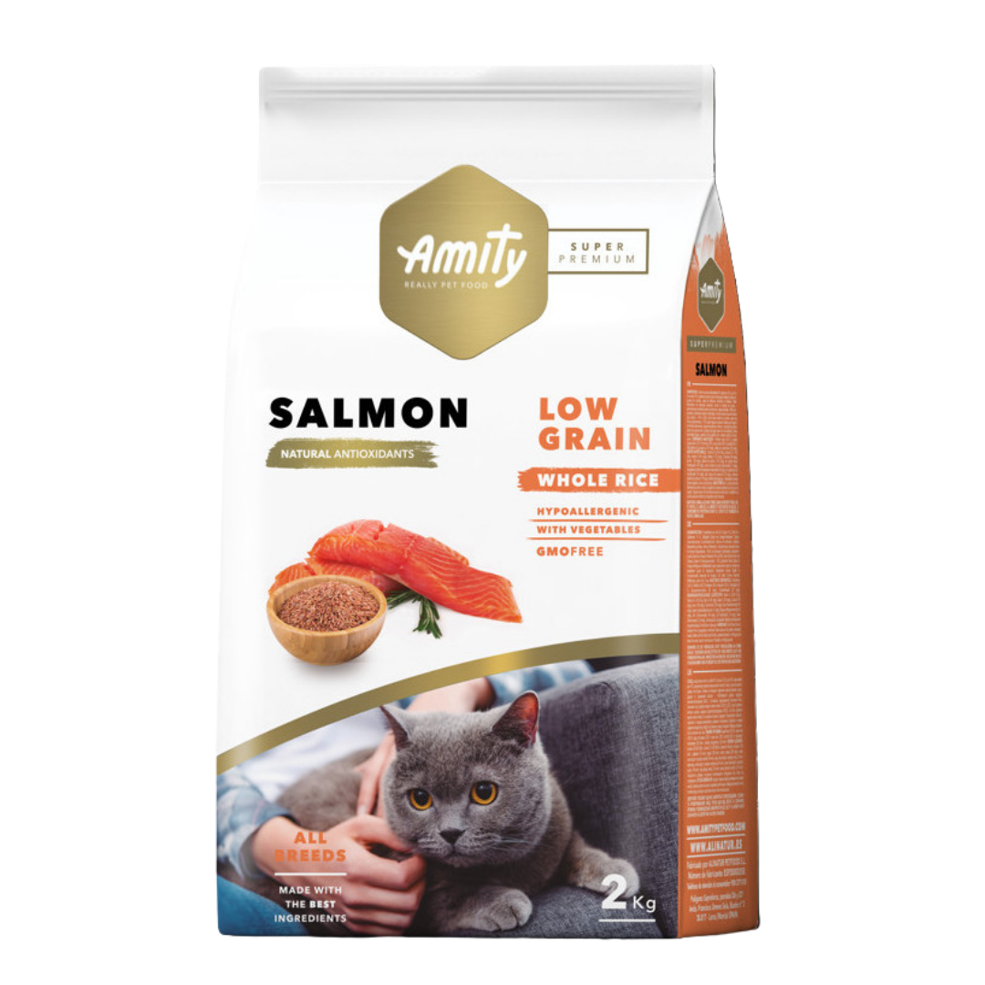 Amity Super Premium Chat Adulte Saumon