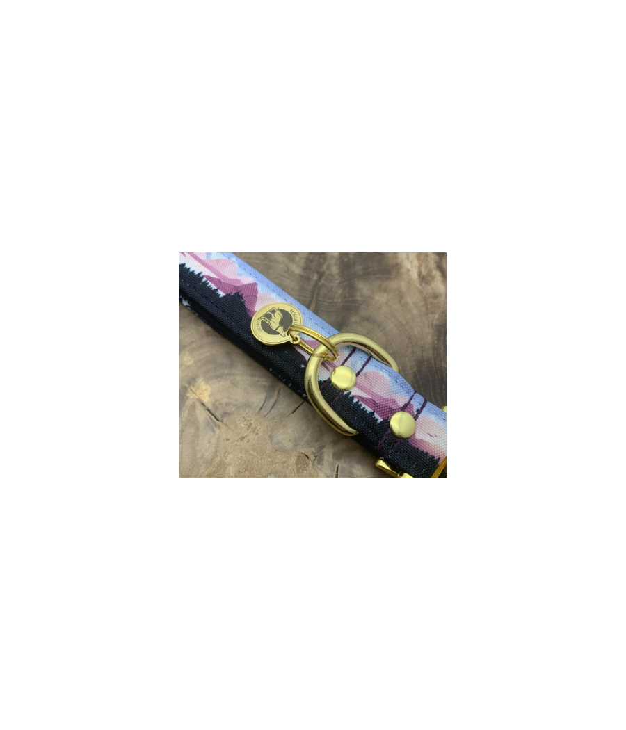 Nashoba - Collier Monterosa avec clip sécurisé - Bouclerie Noire