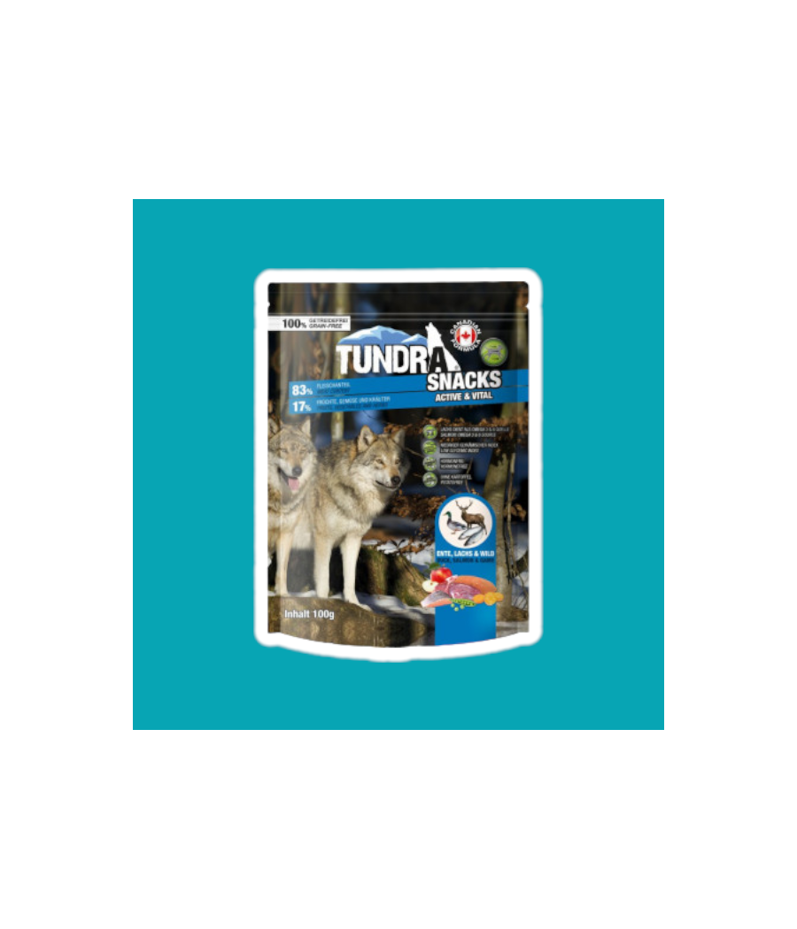 Tundra snack activ & vital - Gibier/Poisson 100G