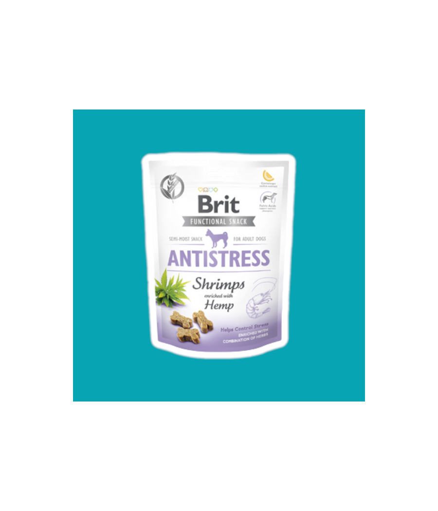 Brit  Antistress crevettes et Chanvre - 150G