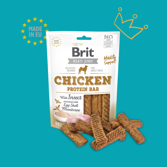 Brit Jerky - Filet de poulet 80G