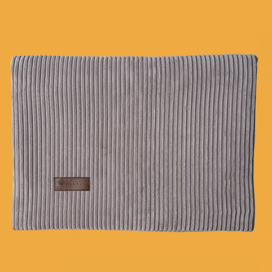 Couverture Luxury Homey Shade Fantail - Dark Grey 120X90