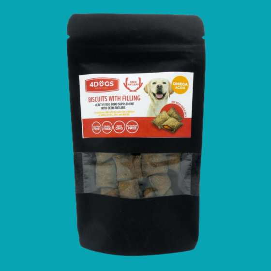 Cookies au bois de cerf Peau et Pelage - 60G