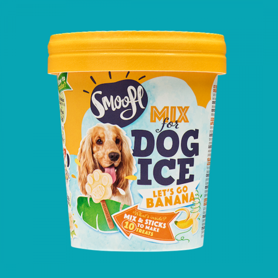 Smoofl - Mélange Glace Banana Crémeux Smoofl - Mélange Glace Banana Crémeux