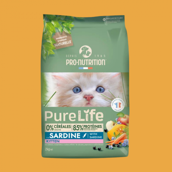 Pure Life Sardine chaton