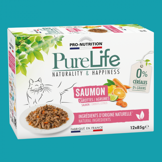 Pure Life Wet - Saumon 85g