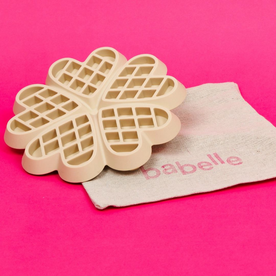 copy of Lickimat Waffle Babelle - Crème