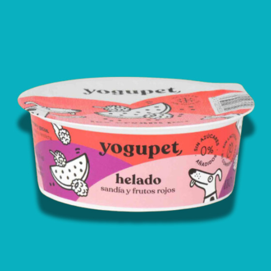 Yogupet - Glace Pastèque Fruits rouges 110G