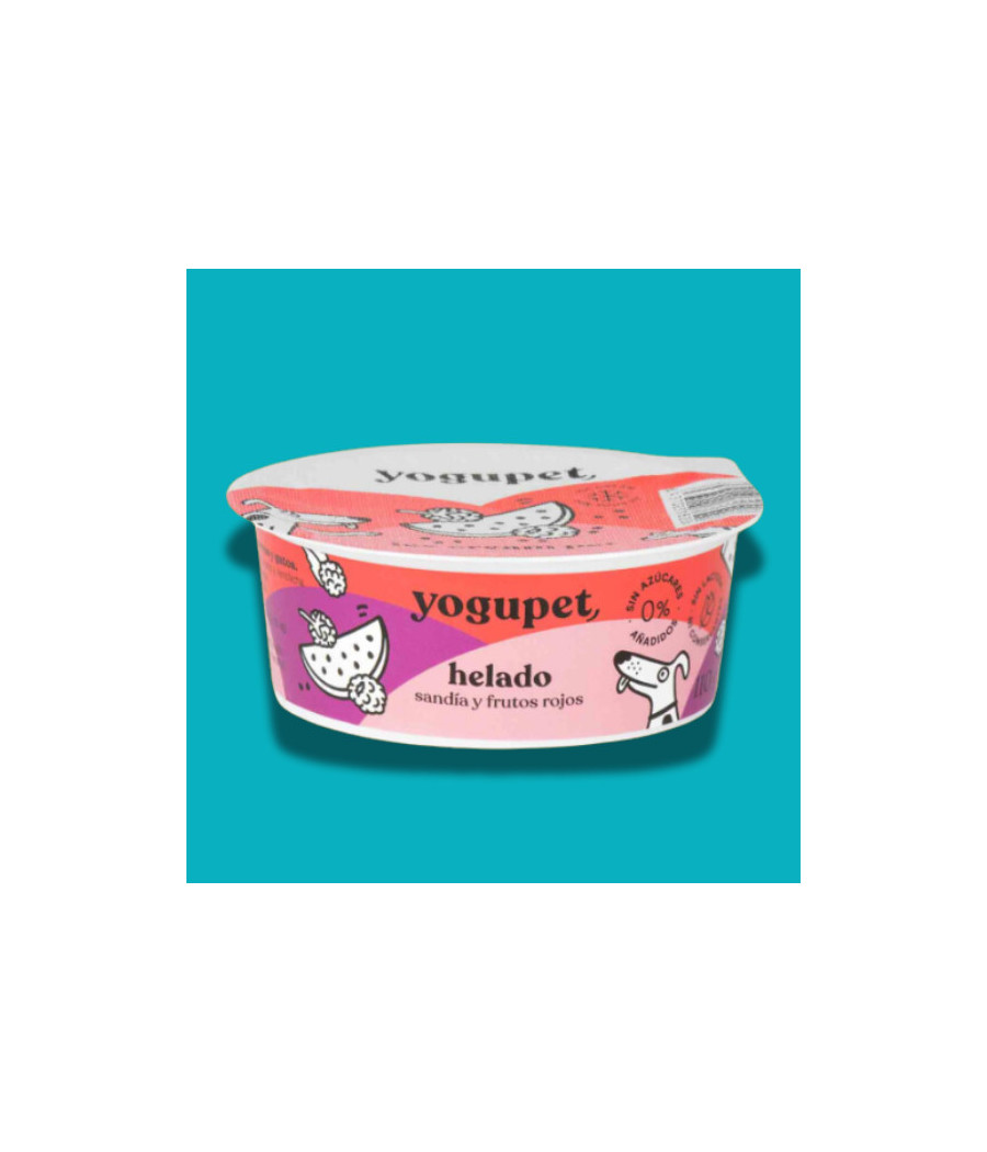 Yogupet - Glace Pastèque Fruits rouges 110G