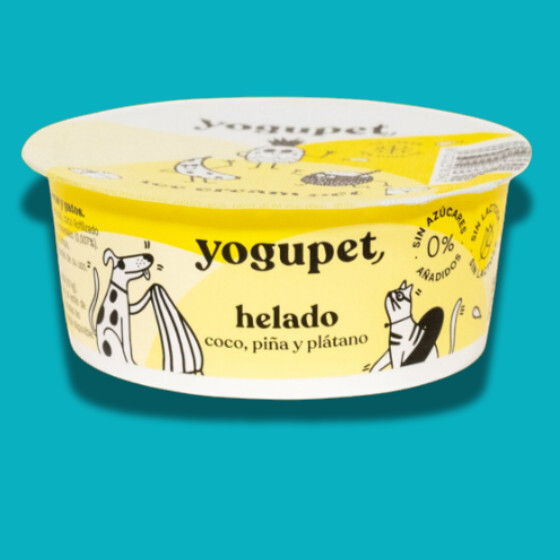 Yogupet - Glace Coco ananas Banane 110G