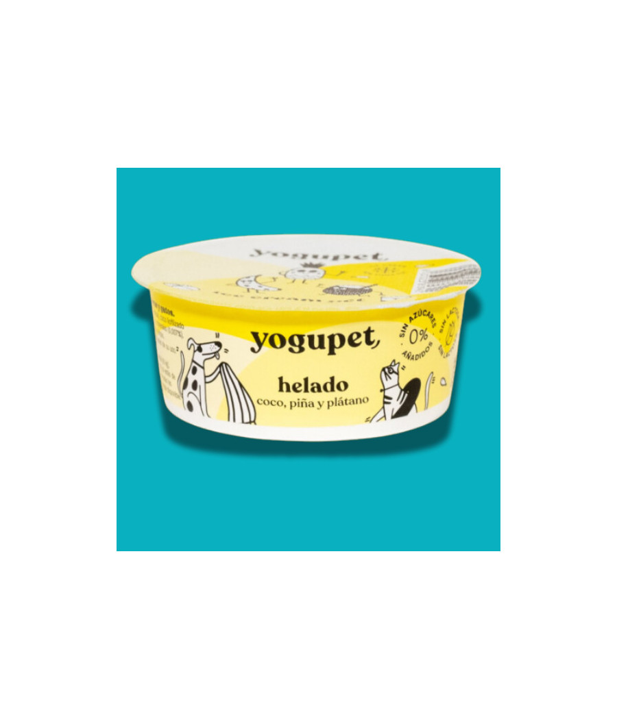 Yogupet - Glace Coco ananas Banane 110G