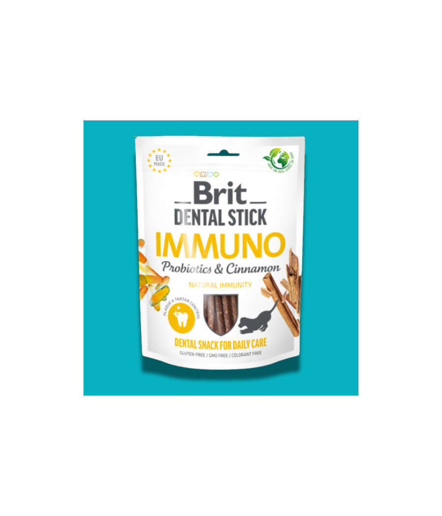 Brit Dental Stick Immuno premium - Canelle et pro biotiques