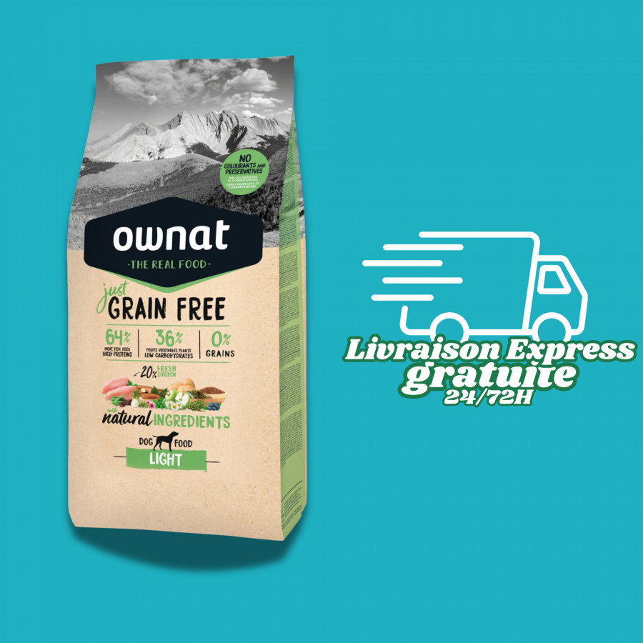 Ownat Just Adulte Light - 14KG