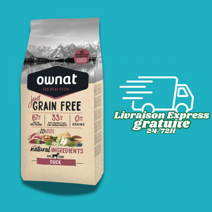 Ownat Just Adulte Canard - 14KG