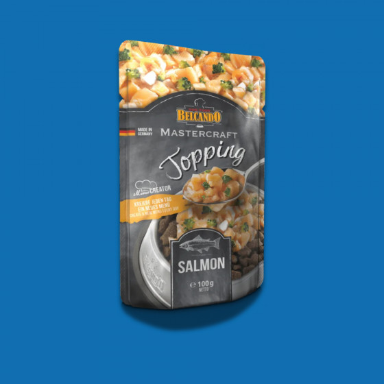 Topping Saumon & Brocolis - Belcando 100G