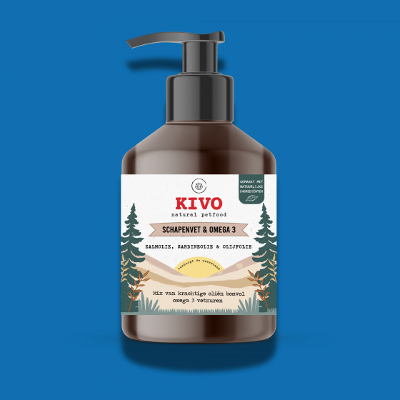 Huile Graisse de mouton & Omega 3 500ML - Kivo