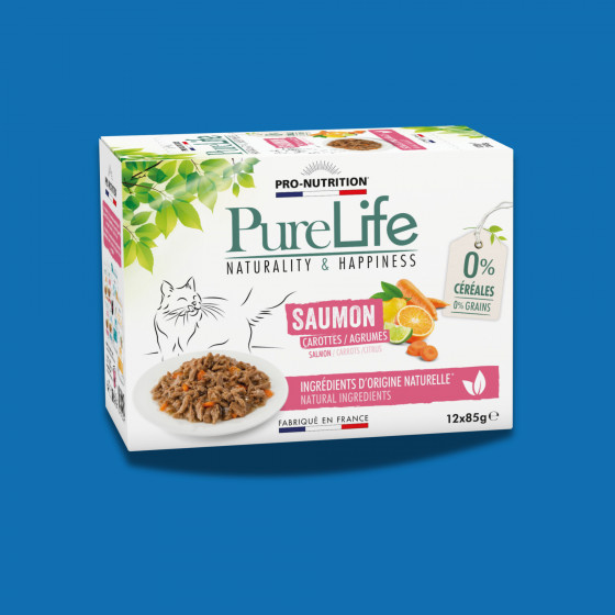 Pure Life Wet - Saumon 85g