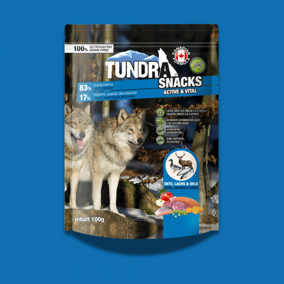 Tundra snack activ & vital - Gibier/Poisson 100G