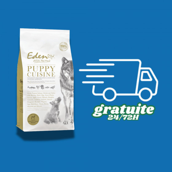 Eden 80/20 Puppy cuisine grain free Croquette Chiot