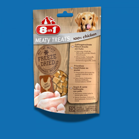 Freeze Dried Poitrine de Poulet - 50G