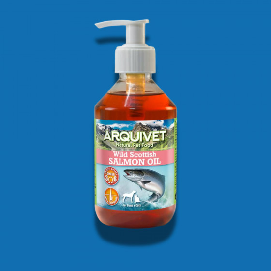 Huile de saumon sauvage d'Ecosse 500ML