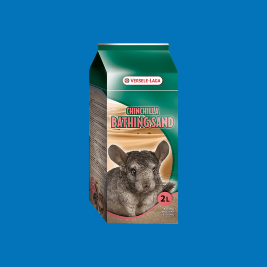 Sable de bain chinchilla 1,3 kg – fourrure propre