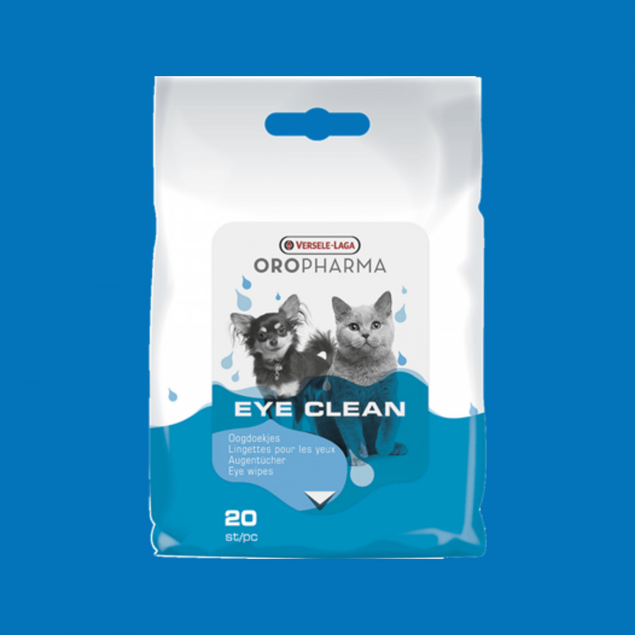 Lingettes yeux chien & chat – Eye Clean Oropharma