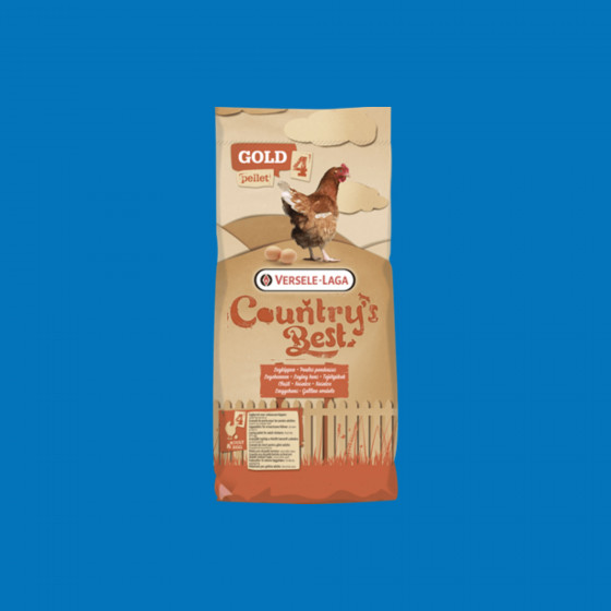 Country's best - GOLD 4 pellet - 20Kg