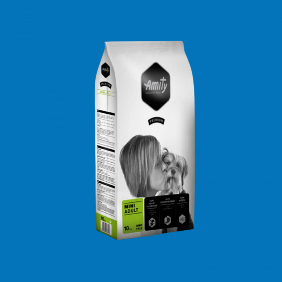 Croquettes chien mini adulte 10 kg – Amity Premium