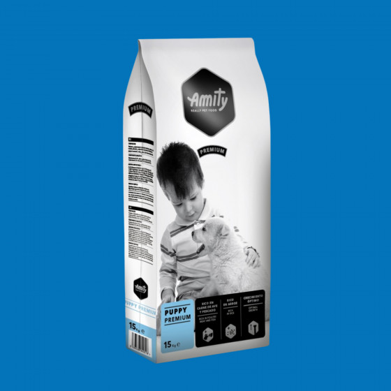 Croquettes chiot poulet – Amity Puppy Premium