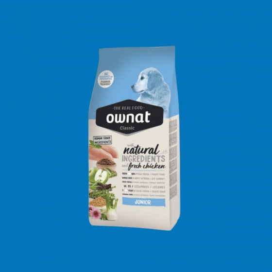 Croquettes chiot Junior – Ownat Classique