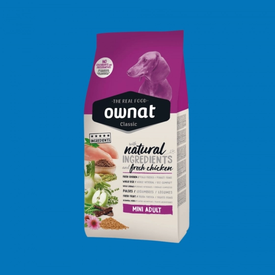 Croquettes mini adulte – Ownat Classique