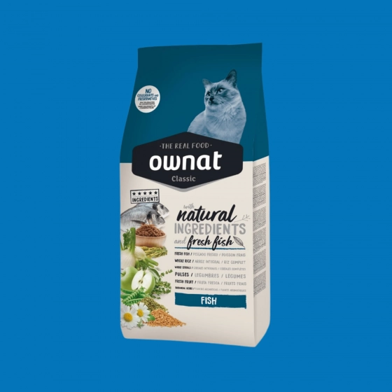 Croquettes chat poisson – Ownat Classique