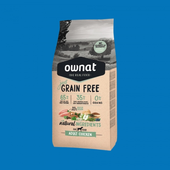 Ownat - Just GF - ADULTE - Poulet