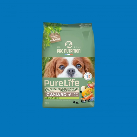 Pure Life mini adulte Canard - Pro Nutrition