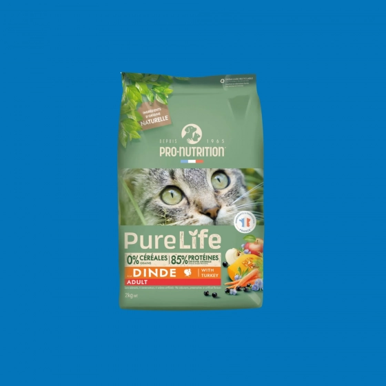 Pure Life Dinde chat adulte