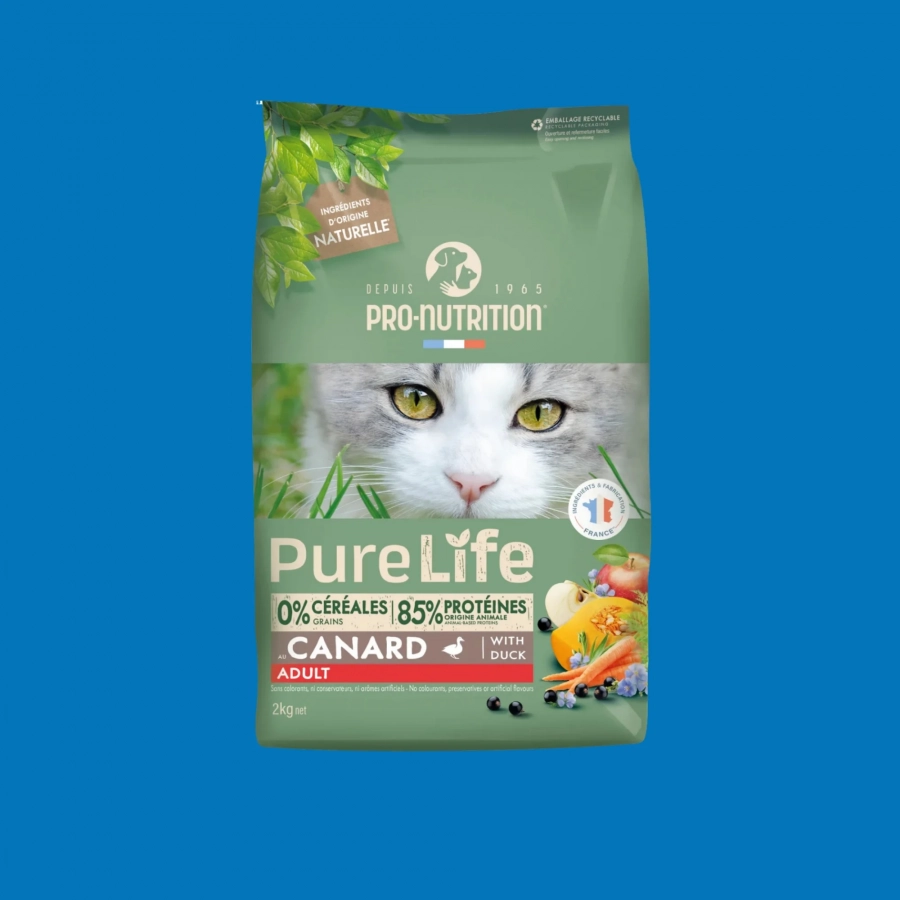 Pure Life Canard chat adulte - Pro Nutrition Pure Life Canard chat adulte - Pro Nutrition