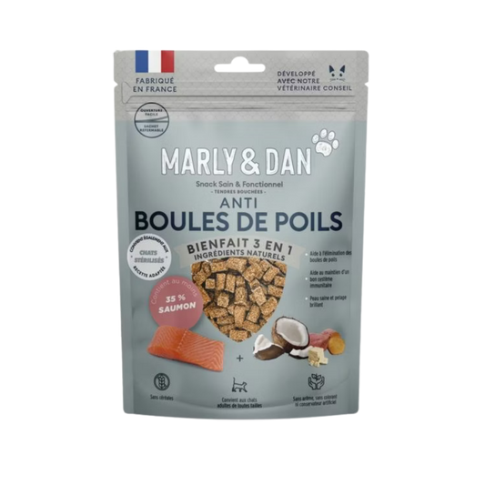 Marly&Dan Friandises Anti Boules de Poils 40g