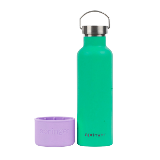Bouteille Gamelle Springer Isotherme 700ml - Vert&Lilas