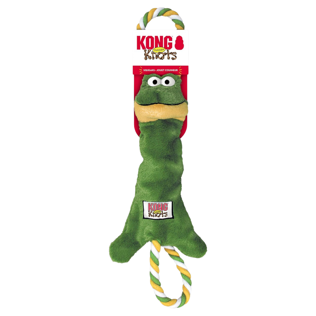 Kong Tugger Knots Grenouille S