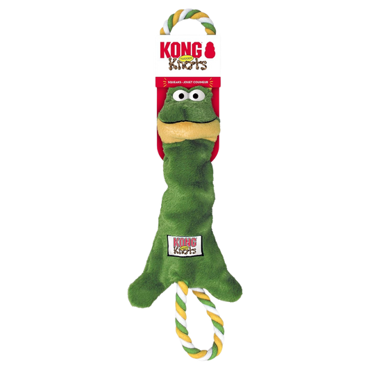 Kong Tugger Knots Grenouille S