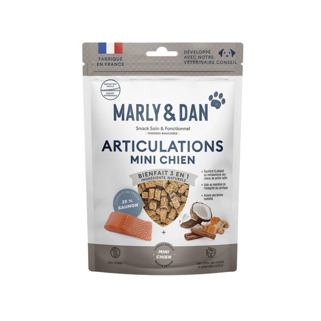 Marly&Dan Friandises Articulations pour Mini Chien 50g