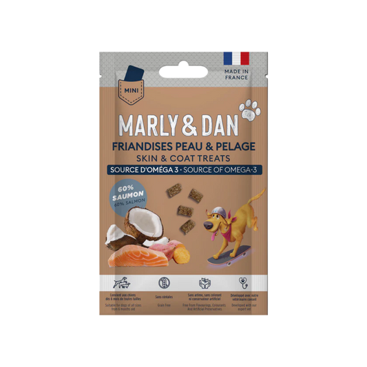 Marly&Dan Friandises Peau & Pelage format poche 20g