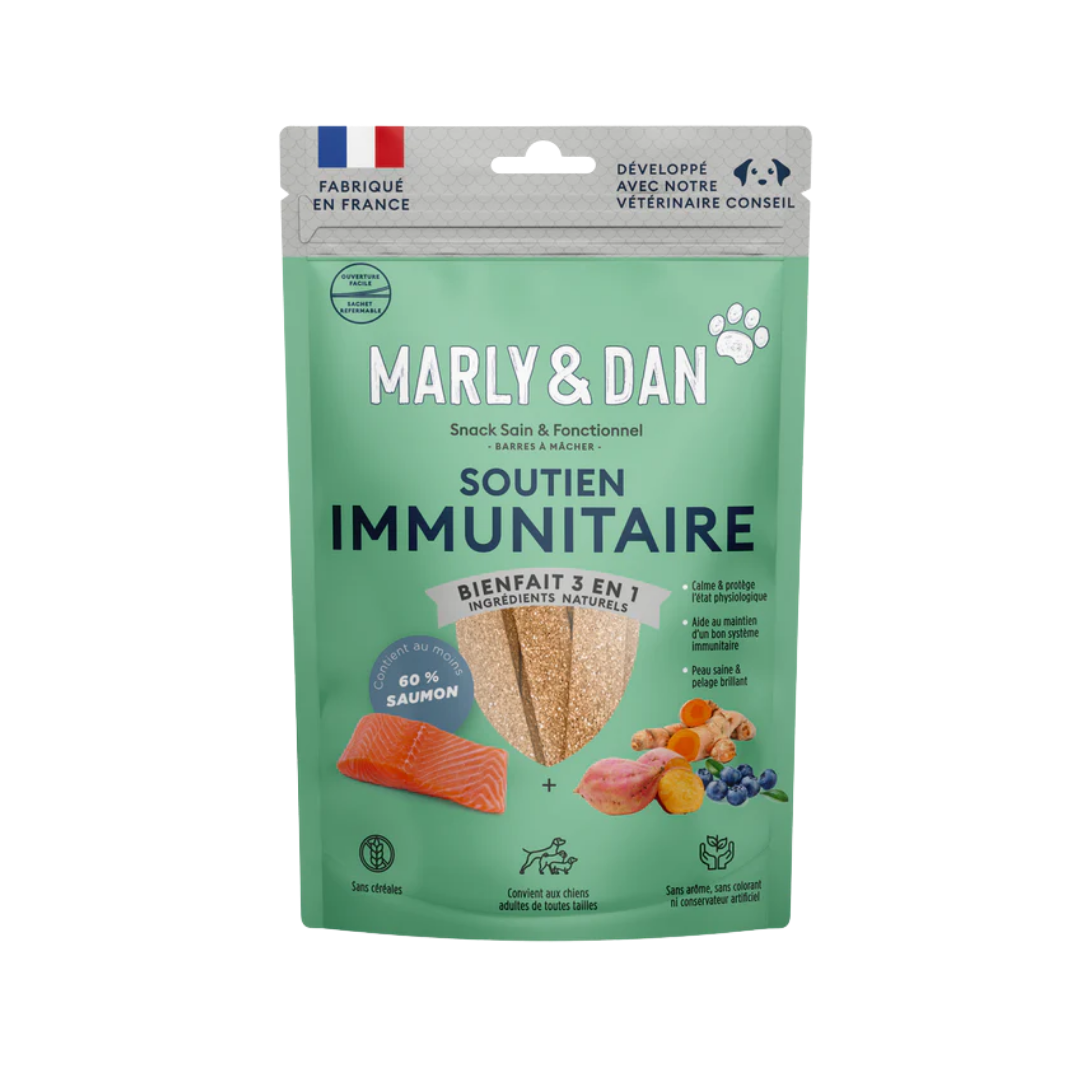 Marly&Dan Friandises Soutien Immunitaire pour chien 80g